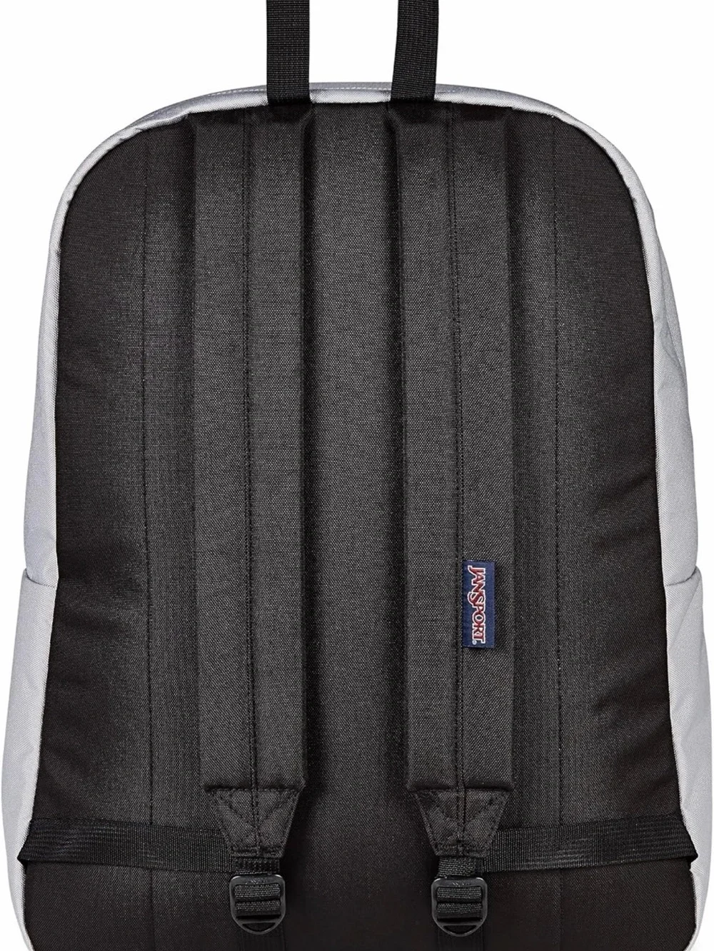 Jansport Light Gray Backpack with Navy Logo